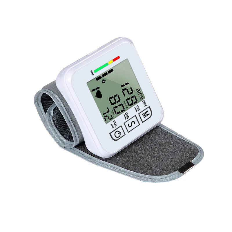 Автоматический цифровой тонометр на запястье сфигмоманометр Тензиометр