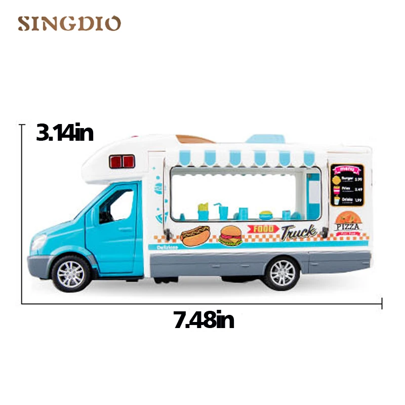 Игрушечный автомобиль из сплава для парка развлечений детский игрушечный со