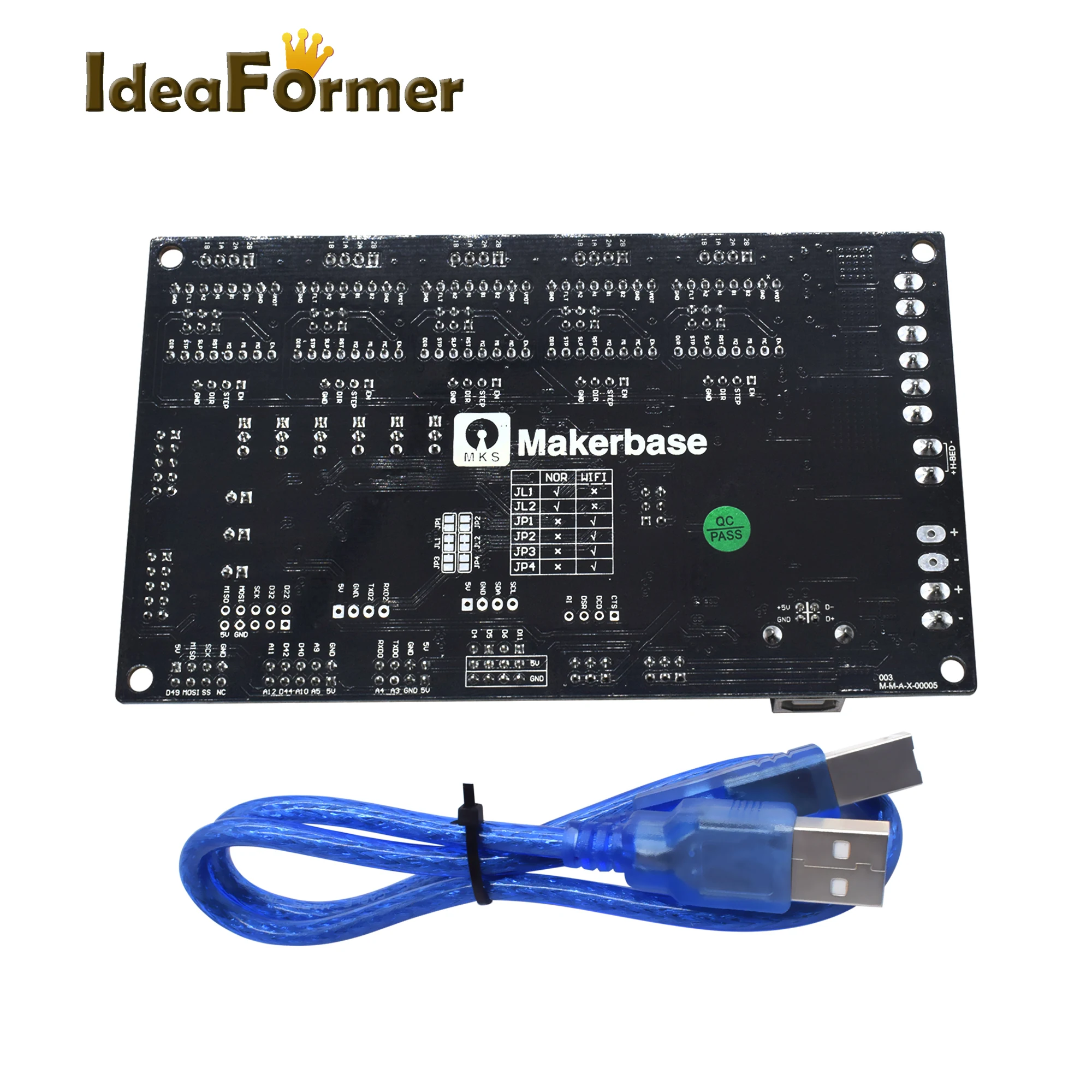Материнская плата контроллера MKS GEN V1.4 с USB кабелем Reprep детали для 3D принтера