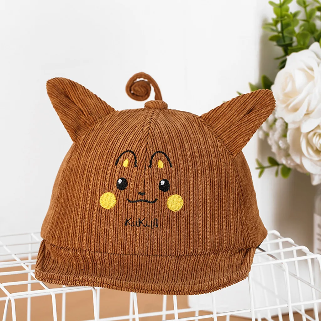 Детская осенняя шапка для маленьких мальчиков мягкая хлопковая шляпа от солнца с