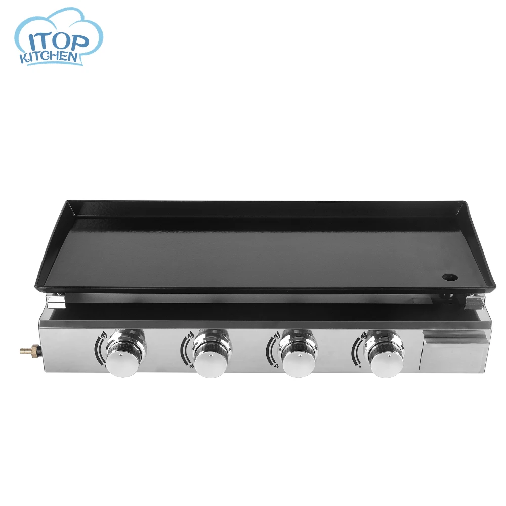 Гриль для барбекю сжиженный на природном газе с 4 горелками тяжелые грили уличные
