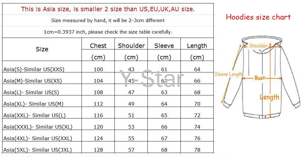 

New 3D Printed Hoodies Long Sleeve Hoodies Sweatshirt Hooded Coat MS12
