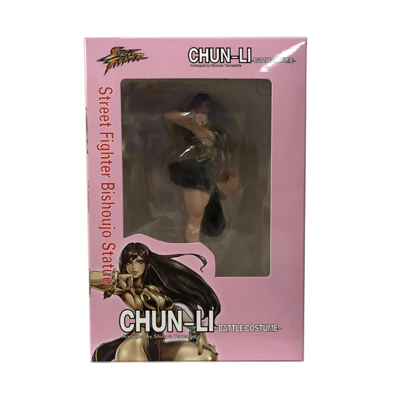

Game Chun Li Figures Toy Doll Anime Cammy Action Figure Cartoon Figura Collection Model Toys 23cm
