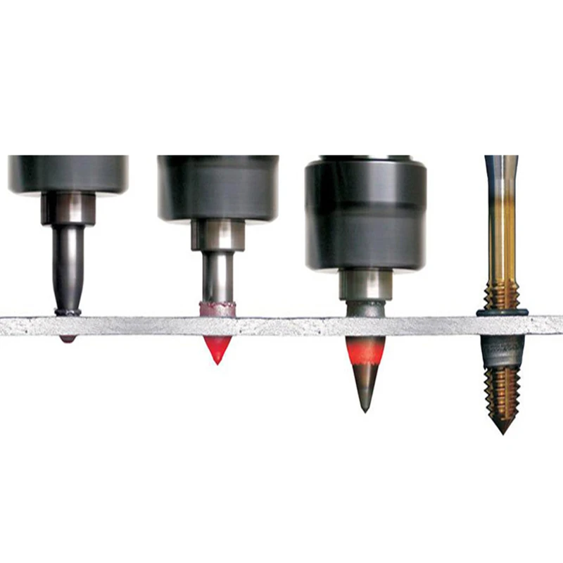 

Round head Tungsten carbide flow drill M3 M4 M5 M6 M8 M10 M12 form drill standard round type and thread forming tap,drill holder