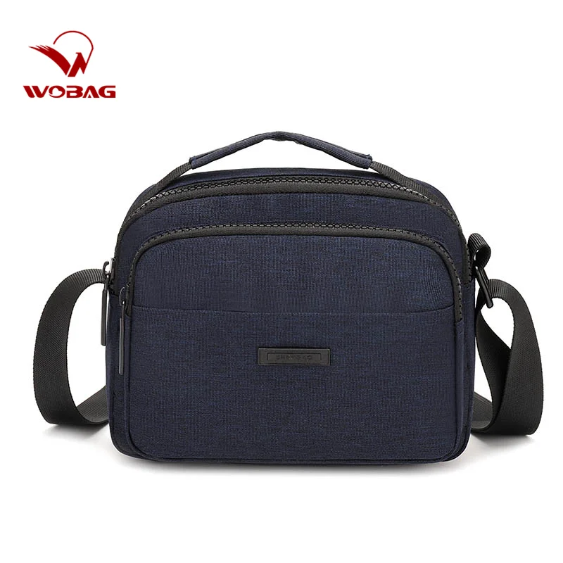 Мужская однотонная Повседневная сумка Высококачественная модная деловая на