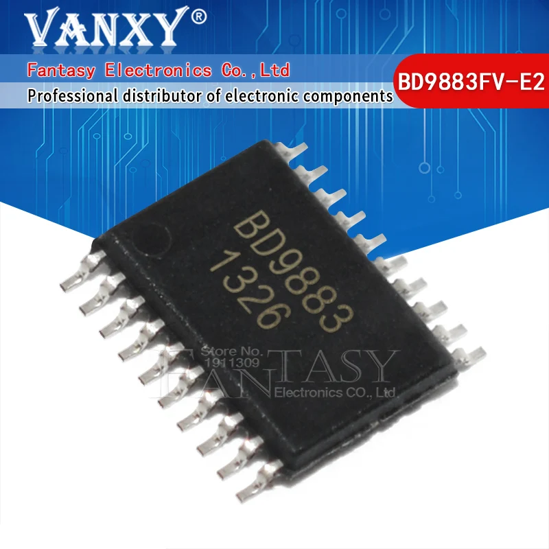 

5PCS BD9883FV-E2 BD9883FV BD9883 package TSSOP20 original authentic
