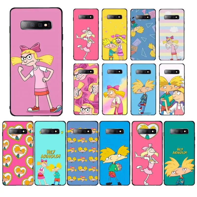 

MaiYaCa Hey A-Arnold Phone Case for Samsung S10 21 20 9 8 plus lite S20 UlTRA 7edge