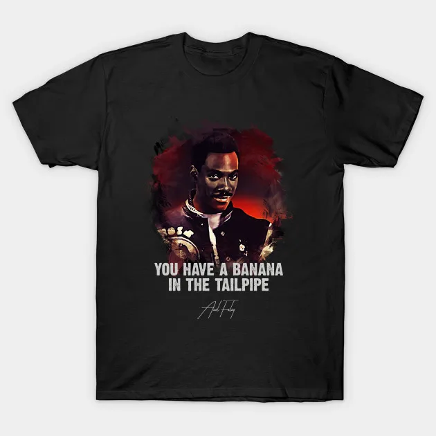 Мужская футболка с бананом в выхлопной трубе AXEL FOLEY by naumovski женская