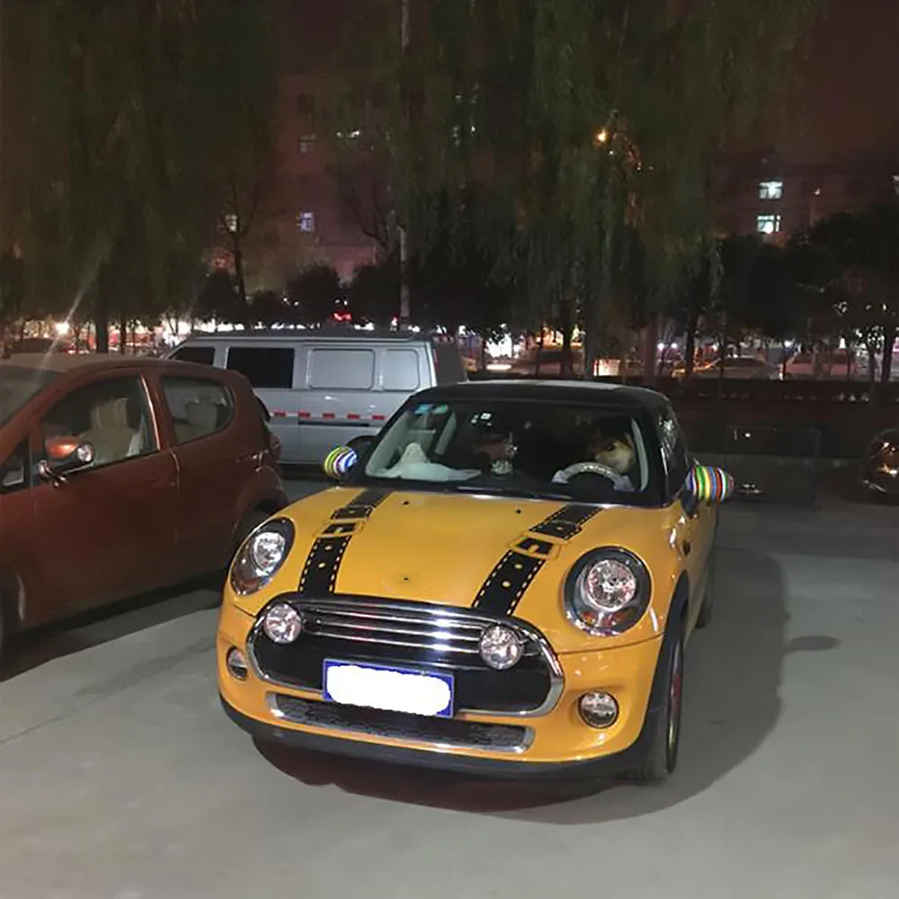 Капот ремни автомобильные наклейки и автомобильный Стайлинг для Mini Cooper One S JCW