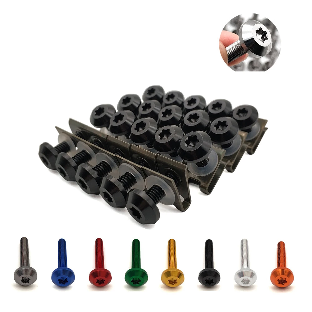 Универсальные крепежные винты для мотоциклов комплект пружинных болтов Kawasaki Z400