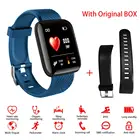 116PLUS спортивные Смарт-часы женские умные часы Bluetooth измерение кровяного давления пульсометр наручные часы браслет