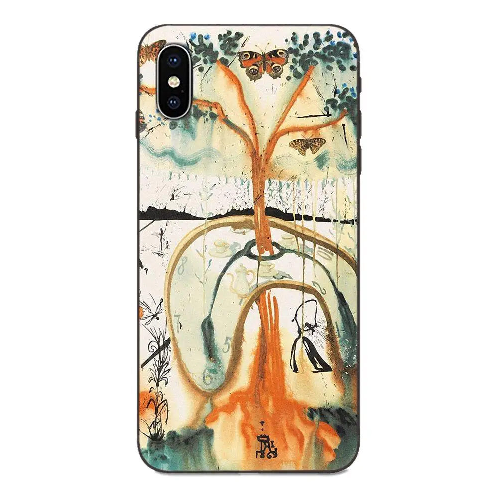 For Xiaomi Mi Mix Max Note 2 2S 3 5X 6 6X 8 9 9T SE A1 A2 A3 CC9e Lite Play Pro F1 Soft TPU Hotsales Mad Tea Party Salvador Dali | Мобильные