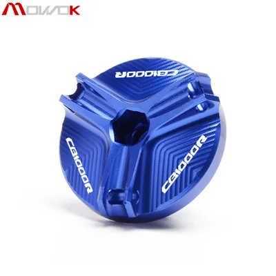 Blue Для Honda CB 1000 R CB1000R CB 1000R NEOSPORTCAFE CB1000R CB 1000 Мотоцикл с ЧПУ Алюминиевый Масляный наполнитель крышка - Цвет: Blue