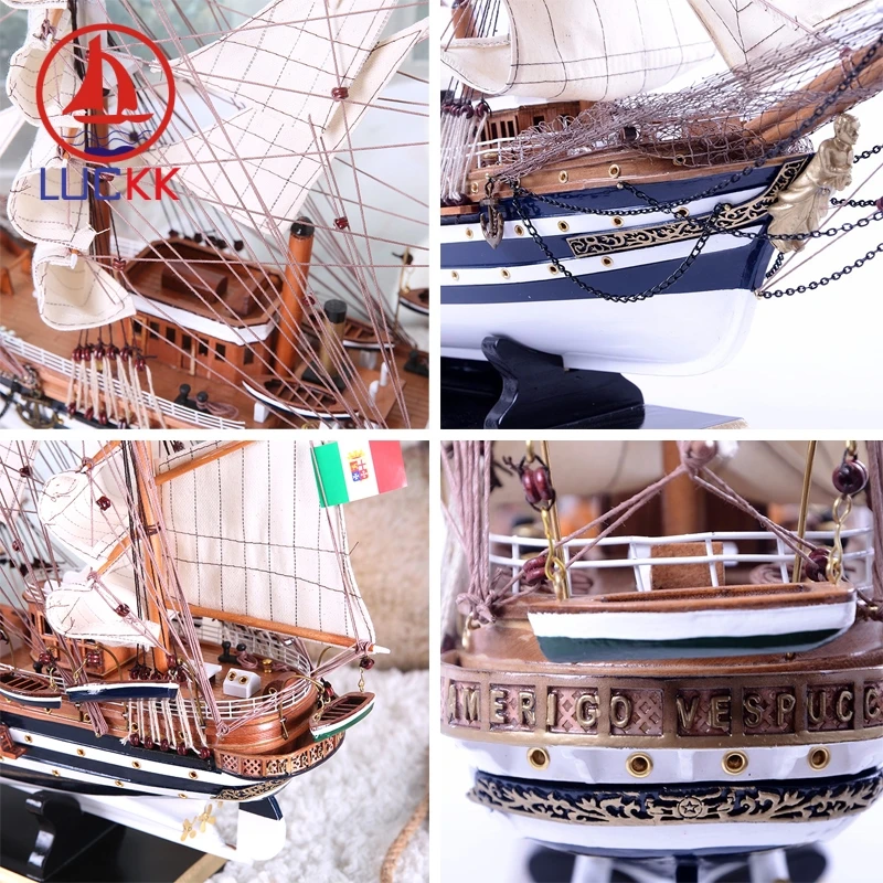 LUCKK 90 см Amerigo Vespucci ручная работа Большая фотография интерьер для дома украшения