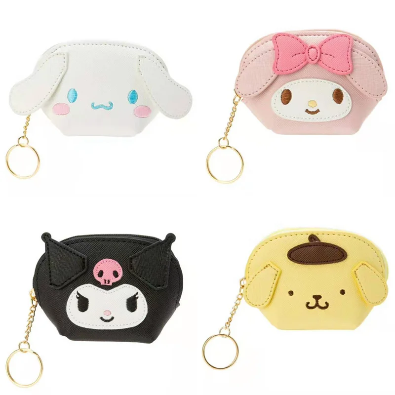 

Милый мультяшный Кошелек для монет Kawaii Kuromi My Melody Cinnamoroll кошелек для хранения косметичка подарок для девочек