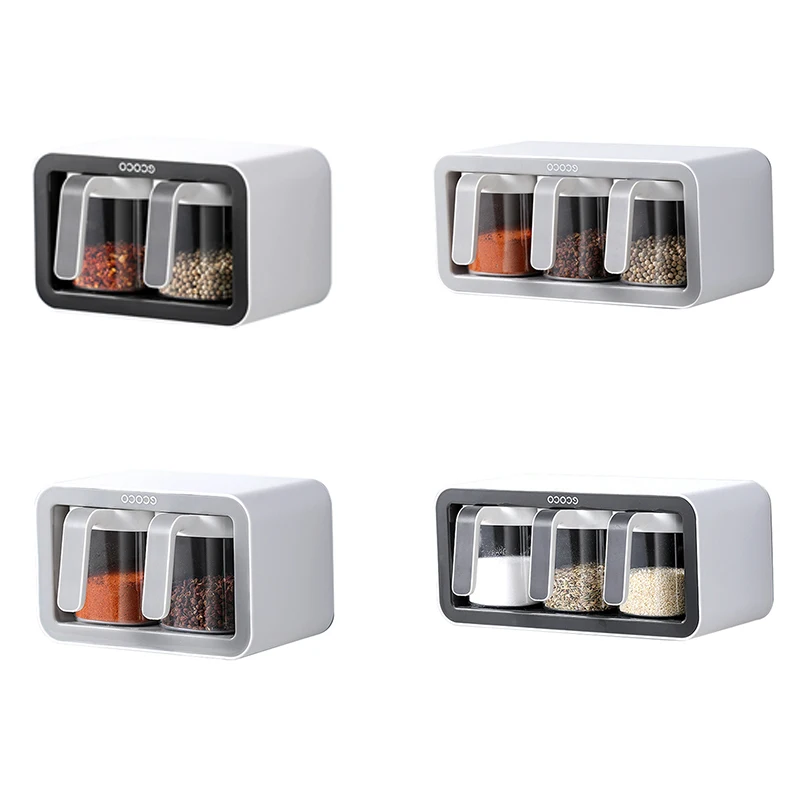 Настенный Органайзер Ecoco для специй держатель сахарной чаши шейкера конфет ложек