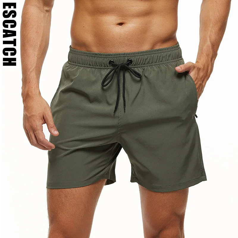 

Short De Bain Extensible Pour Hommes Escatch Brand 2021 Short De Plage à Séchage Rapide Avec Poches Zippées Et Doublure En