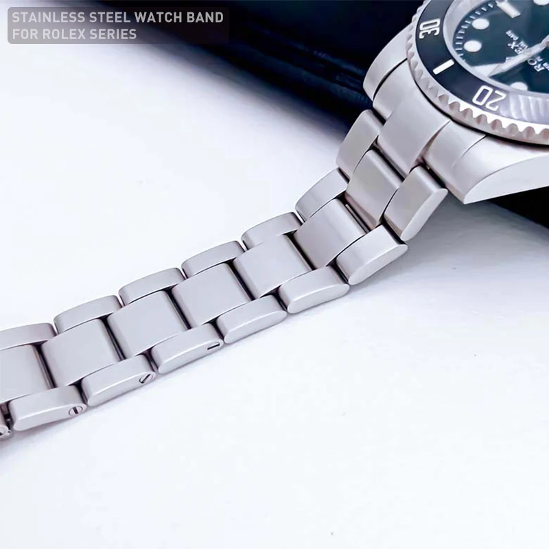 Ремешок для часов 20 дюймов 21 мм Rolex SUBMARINER EXPLORER DAYTONA GMT яхта-Master ремешок из