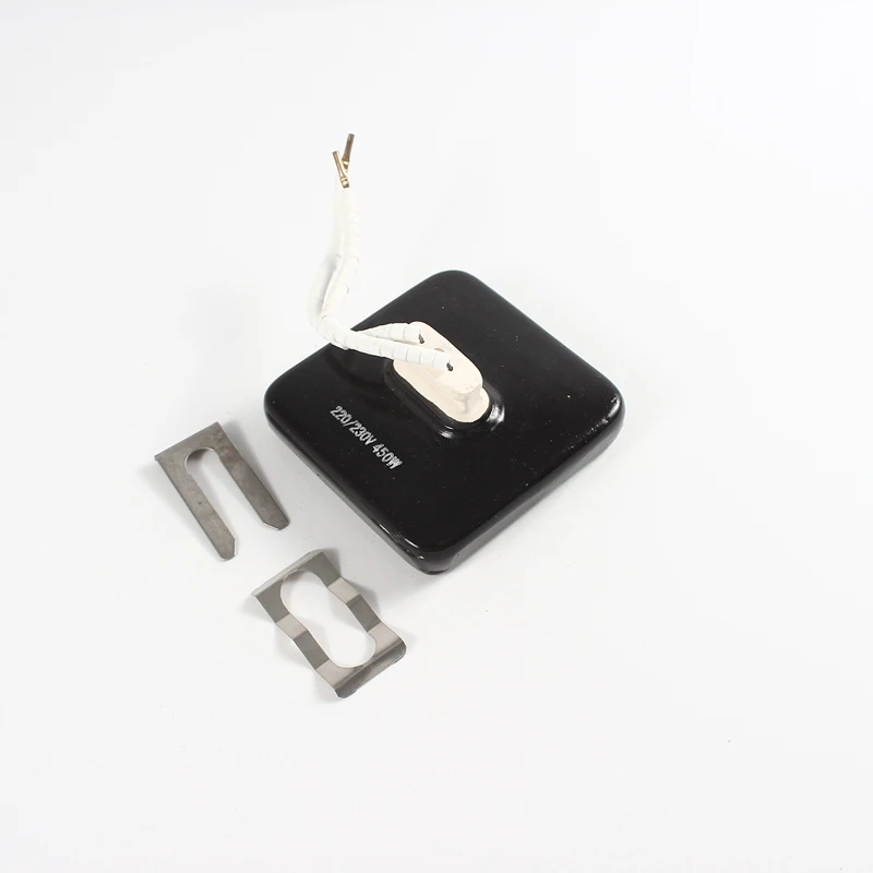 100*100mm 220V 200W 400W Ceramic Heater Plate Board Flat Top Upper Infrared Air Heating BGA Rework Station Pet Lamp 100x100mm