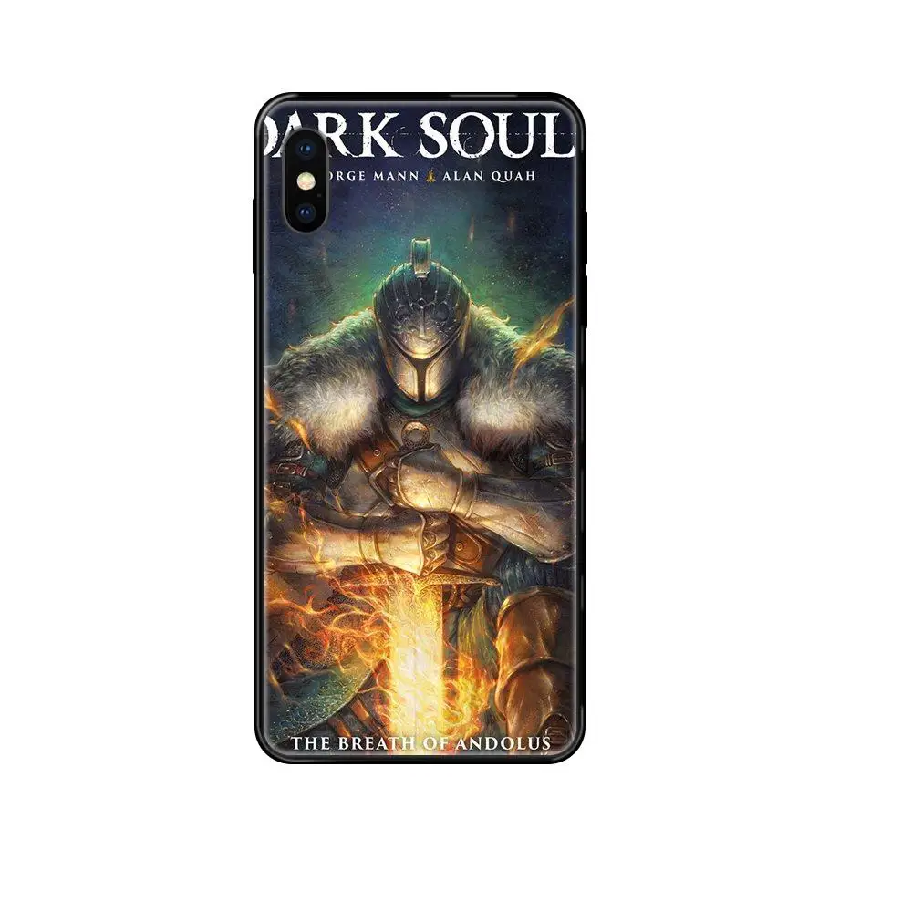 Черные Мягкие ТПУ защитные чехлы для телефонов Dark Soul Lordran Astora Knight Xiaomi Mi Note A1 A2 A3 5 5s 6