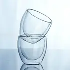 150-450 мл стеклянная кофейная кружка Прозрачная с двойными стенками Изолированная Термокружка для чая Питьевая двухслойная стеклянная