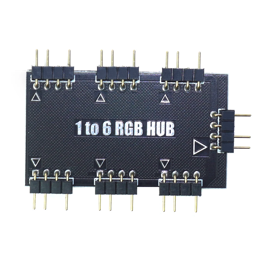 5 в 3Pin / 12 В 4-контактный компьютер материнская плата от 1 до 6 RGB вентилятор