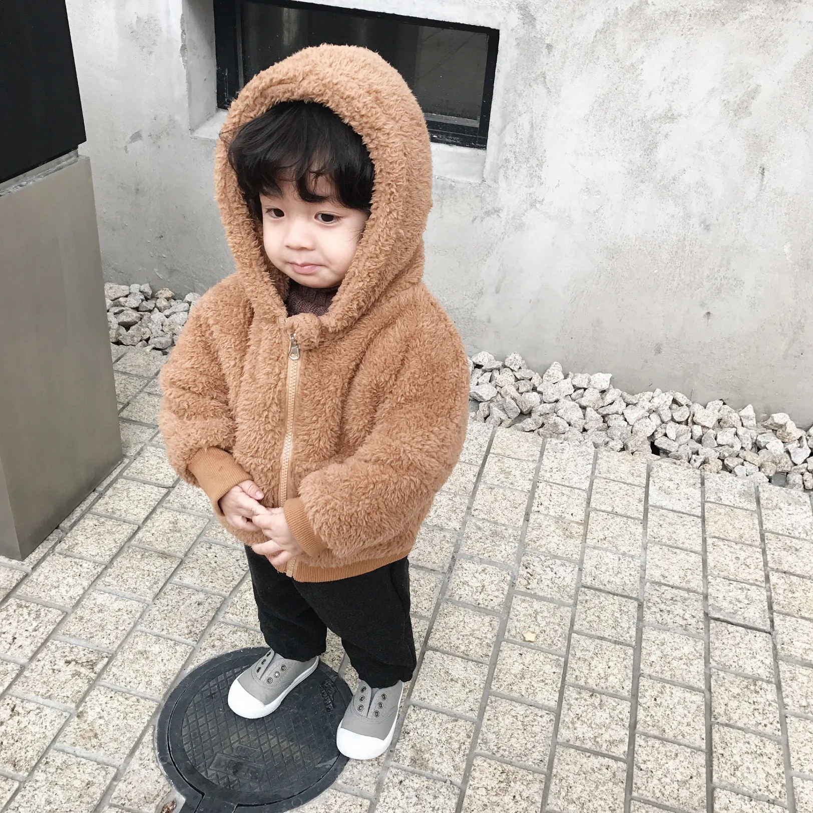 Новая зимняя куртка для мальчиков и девочек двухцветная Детская с надписями