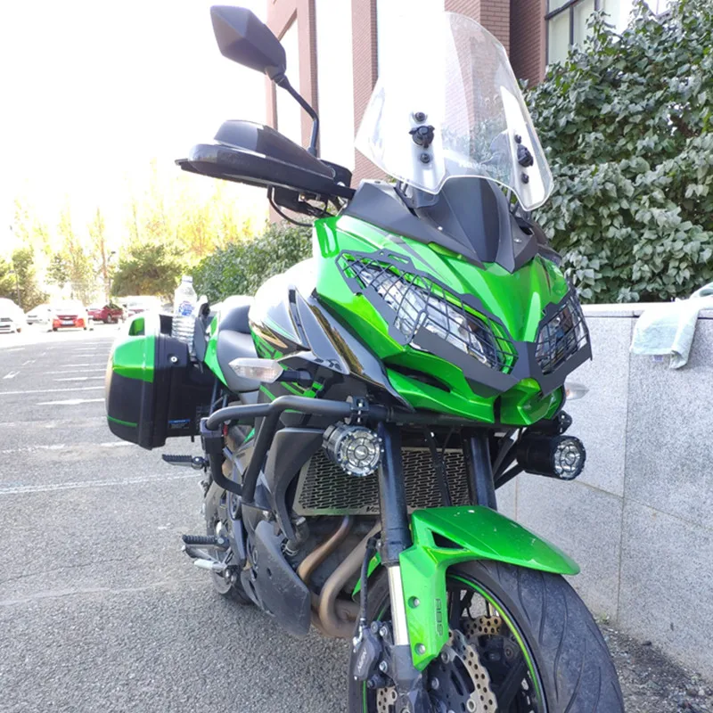 Мотоциклетная фара защитная крышка для KAWASAKI VERSYS 1000- VERSYS 650 11-19 защита от падения