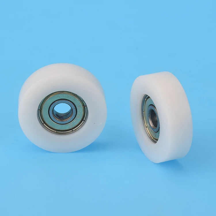 5 шт. нейлоновый роликовый подшипник для колес с пластиковым покрытием BK06309 6x30x9 мм