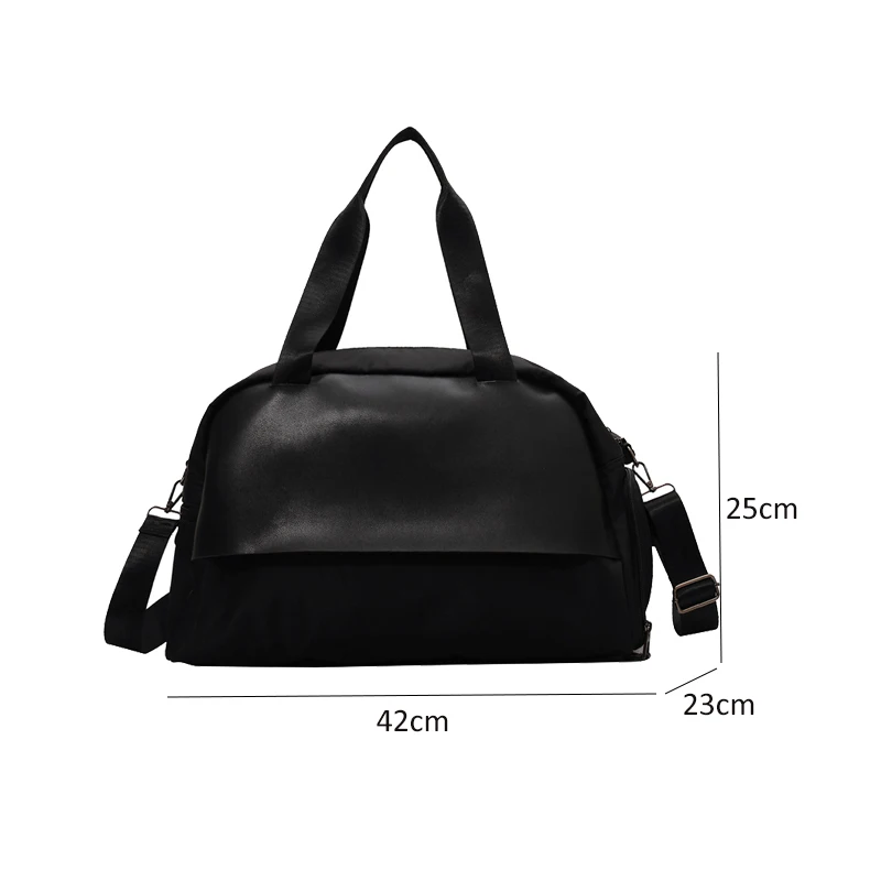 Women's New Sports Yoga Fitness bag Large Capacity Travel bag Outdoor Nylon Handbag 2021