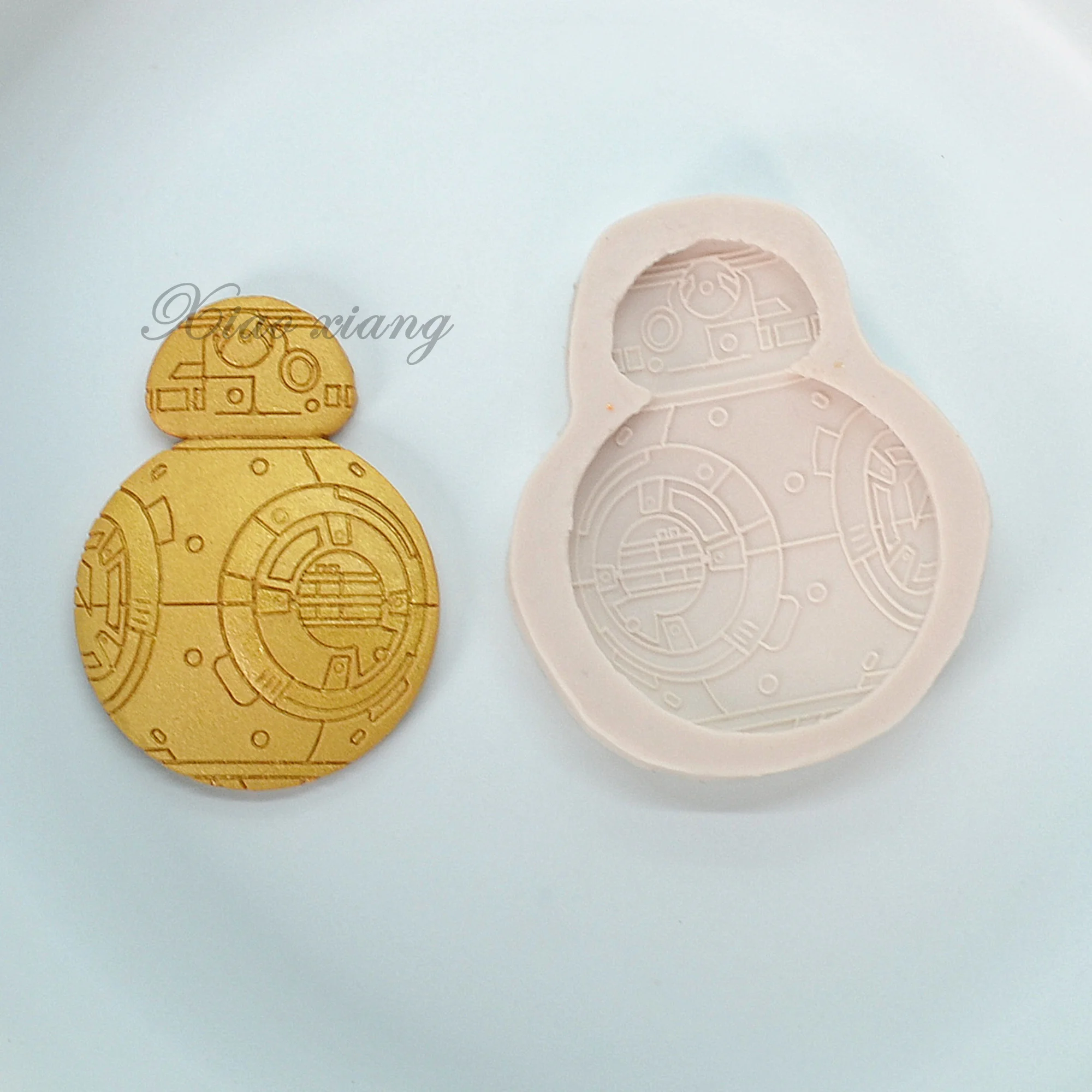 Luyou робот торта формы BB-8 силиконовые помадки инструменты кухонные для выпечки