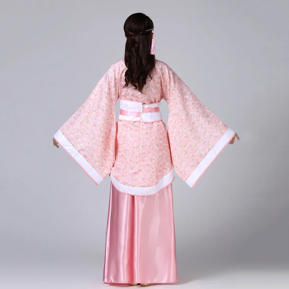 Женские традиционные китайские танцевальные костюмы женские этнические ханьфу