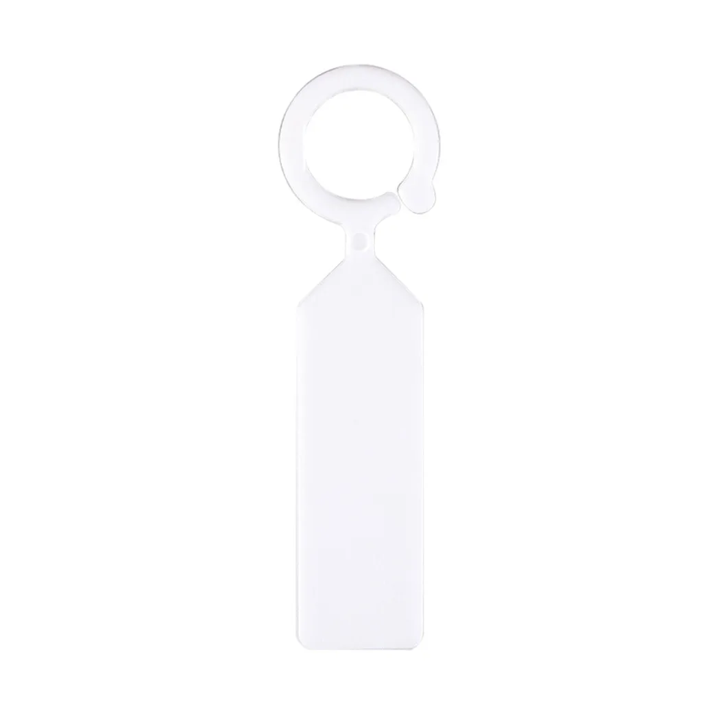 

100pcs Round Ring Garden Label Plant Hanging Tag Mini Seed Signs plant mark card home DIY gardening Supplies long label