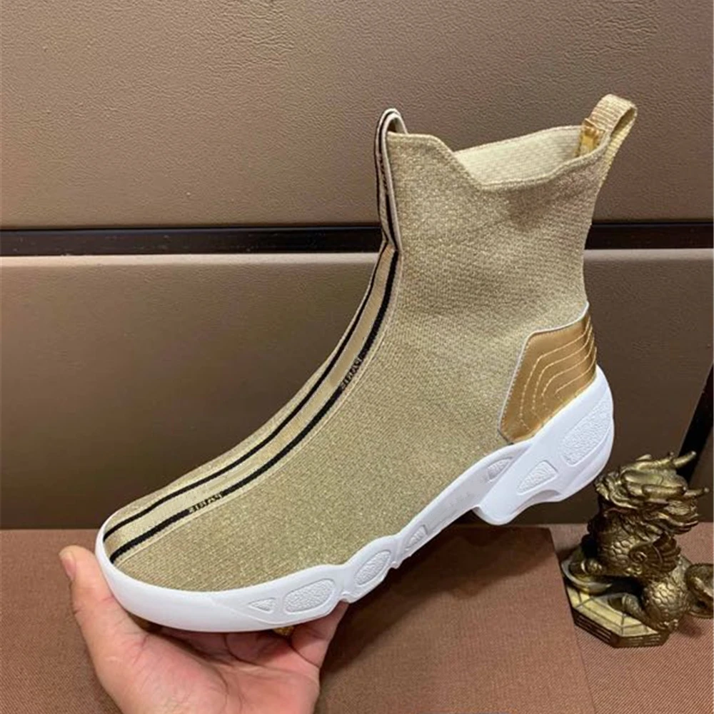 Женская обувь кроссовки повседневная трикотажная с гибкой подошвой дышащие