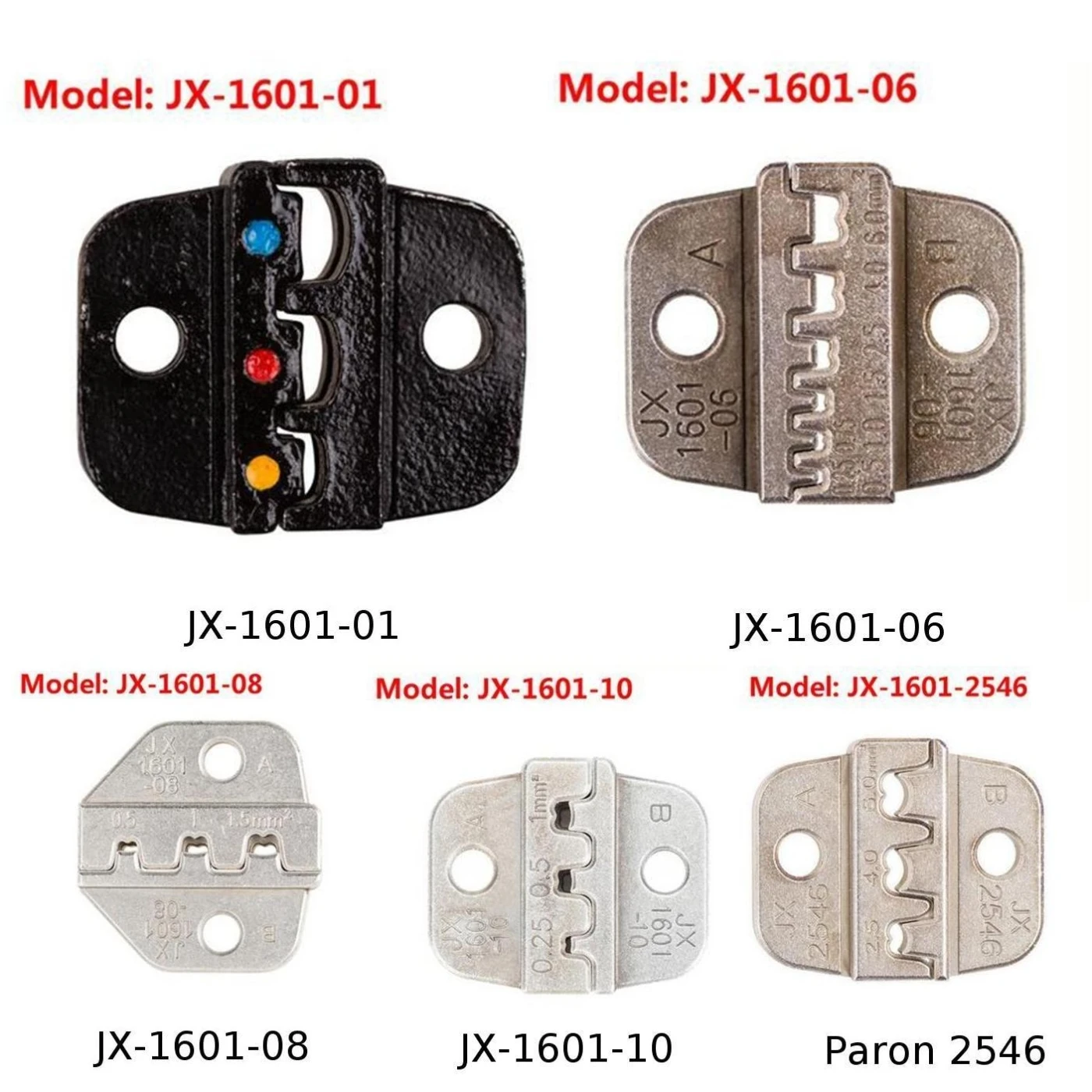 Сплав сталь Paron JX-1601-10 24-14 AWG форма челюсти провода металлический наконечник обжимные плоскогубцы Прочный инструмент Аксессуары