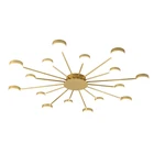 Потолочная люстра, светодиодная для гостиной, спальни