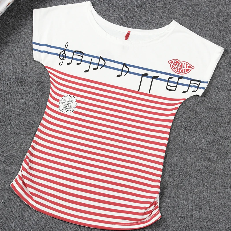 Женские повседневные футболки с принтом коротким рукавом свободная футболка