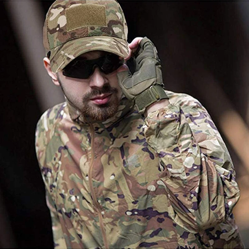 

Женская камуфляжная шляпа, бейсболки, простые тактические военные армейские камуфляжные охотничьи кепки, кепки для взрослых, Кепка для рыб...