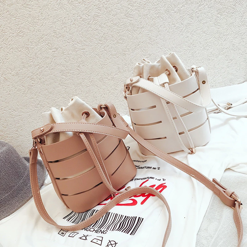 

Женская Диагональная Сумка Cумка через плечо, холщовые сумки-ведра, однотонная поясная сумка, женская летняя модная нагрудная сумка 20201, INS