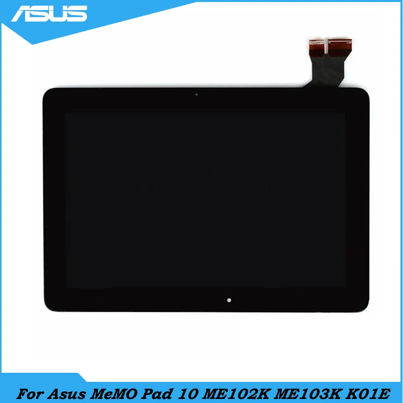 ЖК-дисплей для ASUS ME103K матричный экран сенсорная панель дигитайзер в сборе Asus MeMO Pad