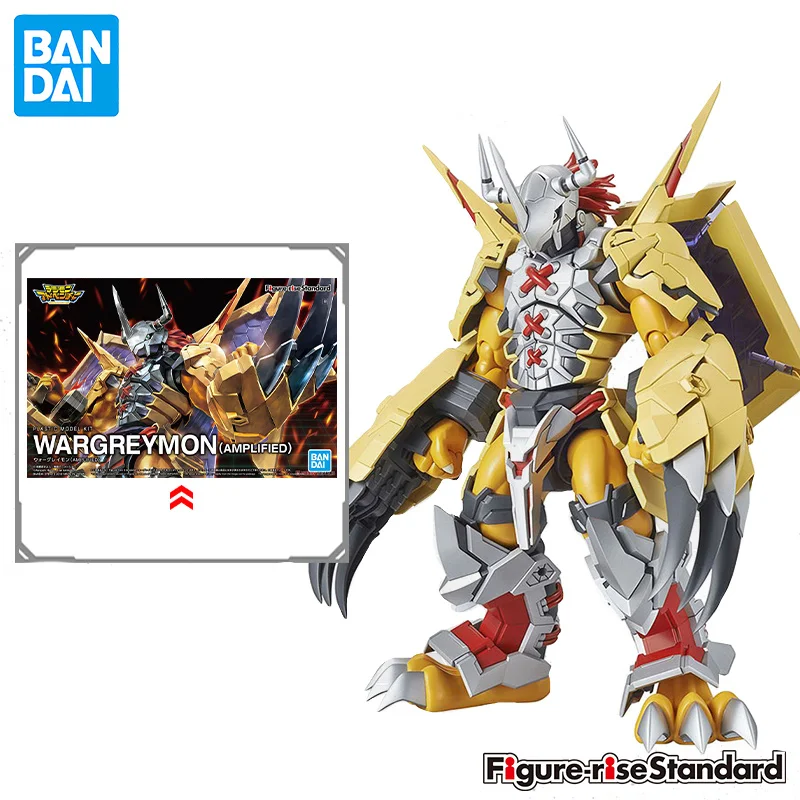 

Оригинальная фигурка Bandai-Rise Standard Digimon Adventure wargraymon, Сборная модель Digimon экшен-фигурки аниме, фигурка, игрушка