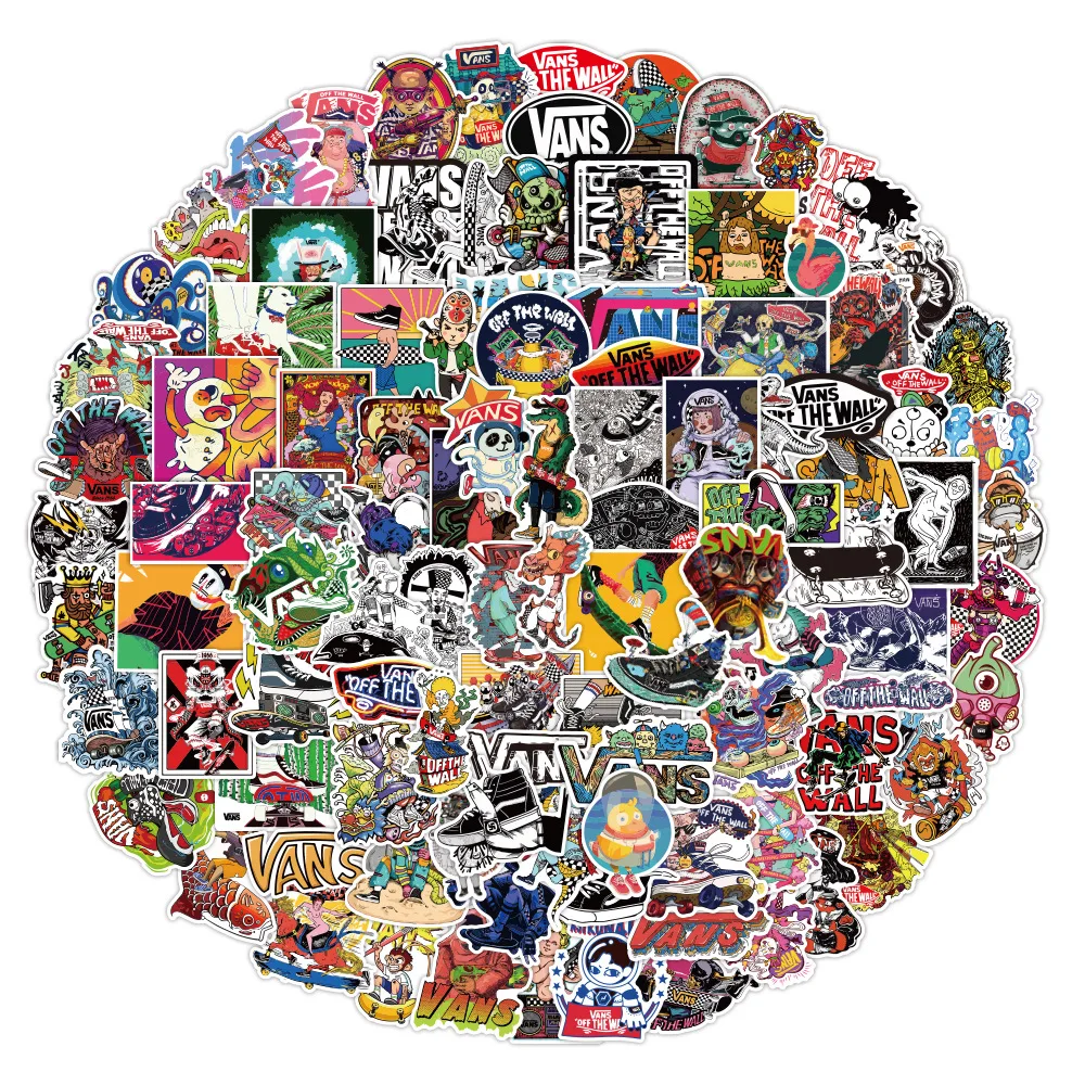 50/100 шт. водонепроницаемые наклейки с логотипом бренда Tide|Наклейки для