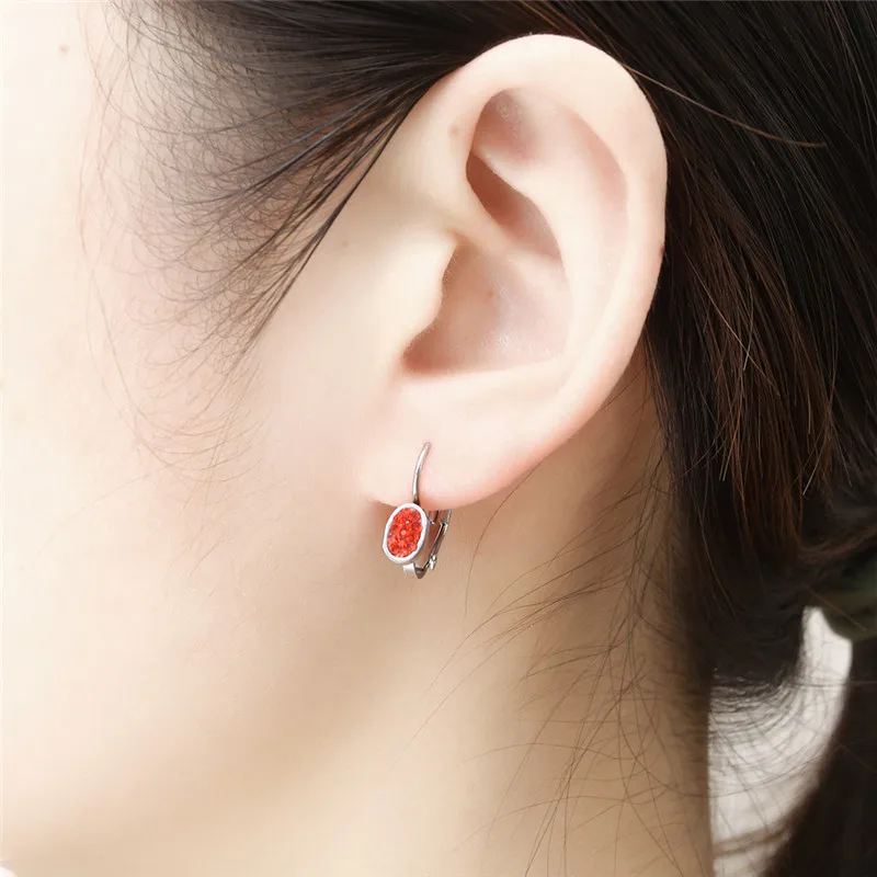 OUFEI ювелирные изделия из нержавеющей стали женские корейские серьги для женщин