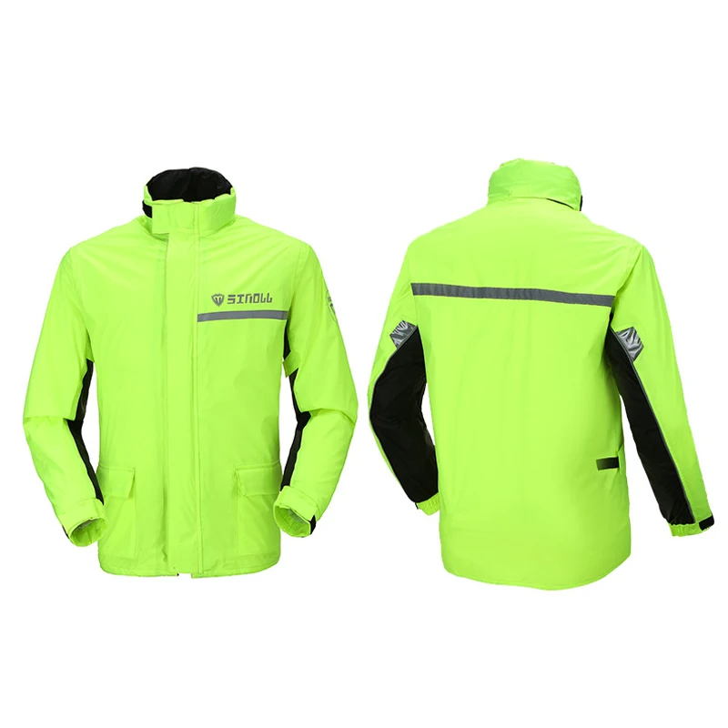 SINOLL водонепроницаемый дождевик и дождевые брюки пончо мотоциклетная дождевая