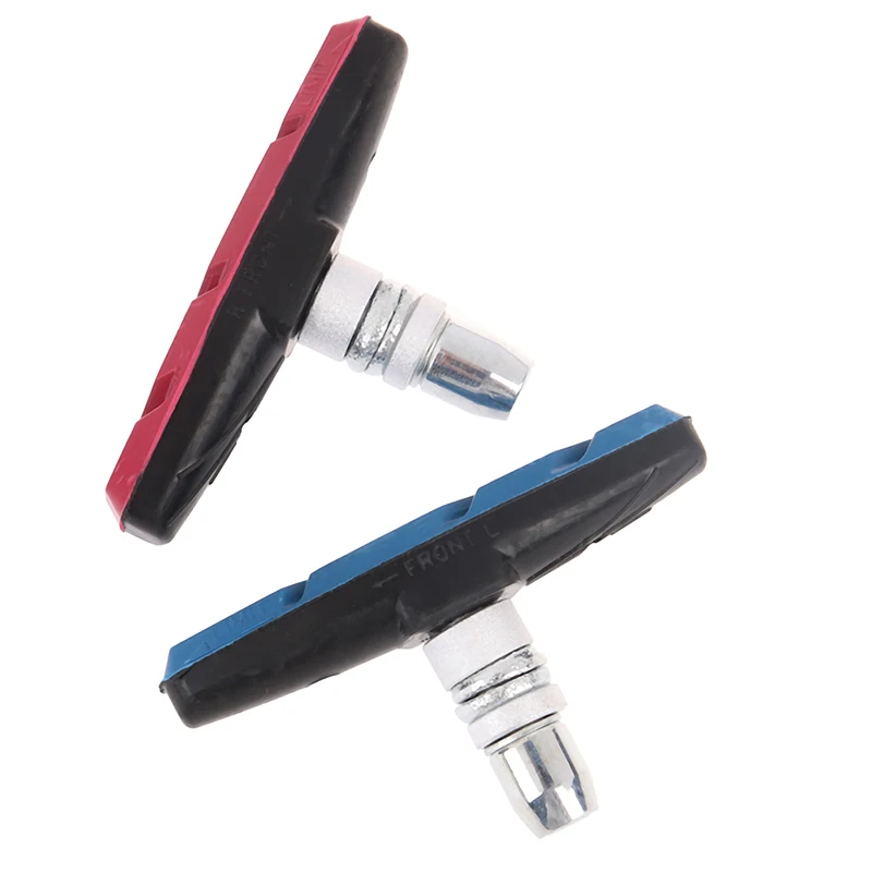 2 шт./пара горный велосипед V-тормозная колодка с буровой желоб бесшумные