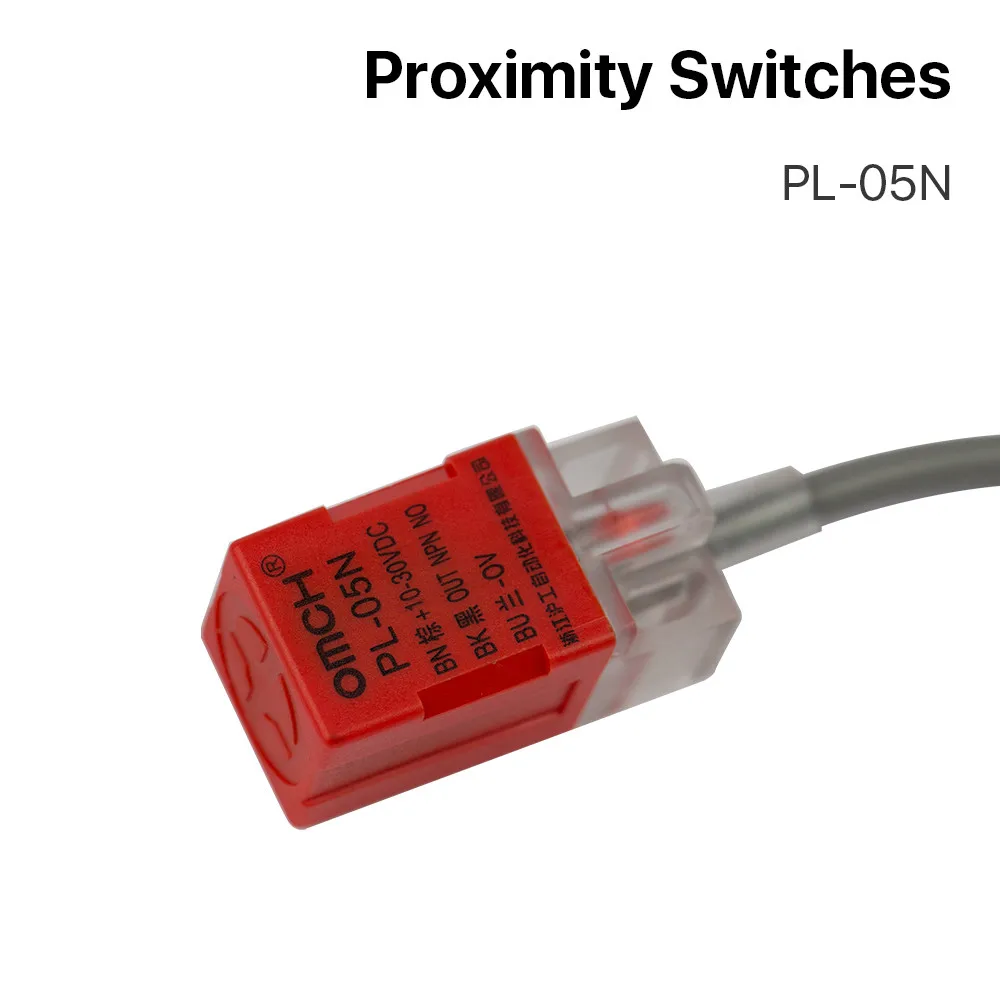 

Cloudray Inductive Proximity Sensor Switches PL-05N 5mm NPN out DC10-30V Normal Open NEW for Laser Cutting Machine