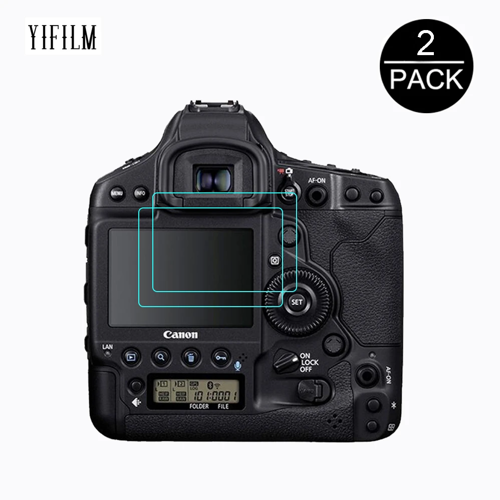 2 шт. 2.5D 9H прозрачное закаленное стекло для камеры Canon EOS 1D X Mark III Mark3 защита ЖК