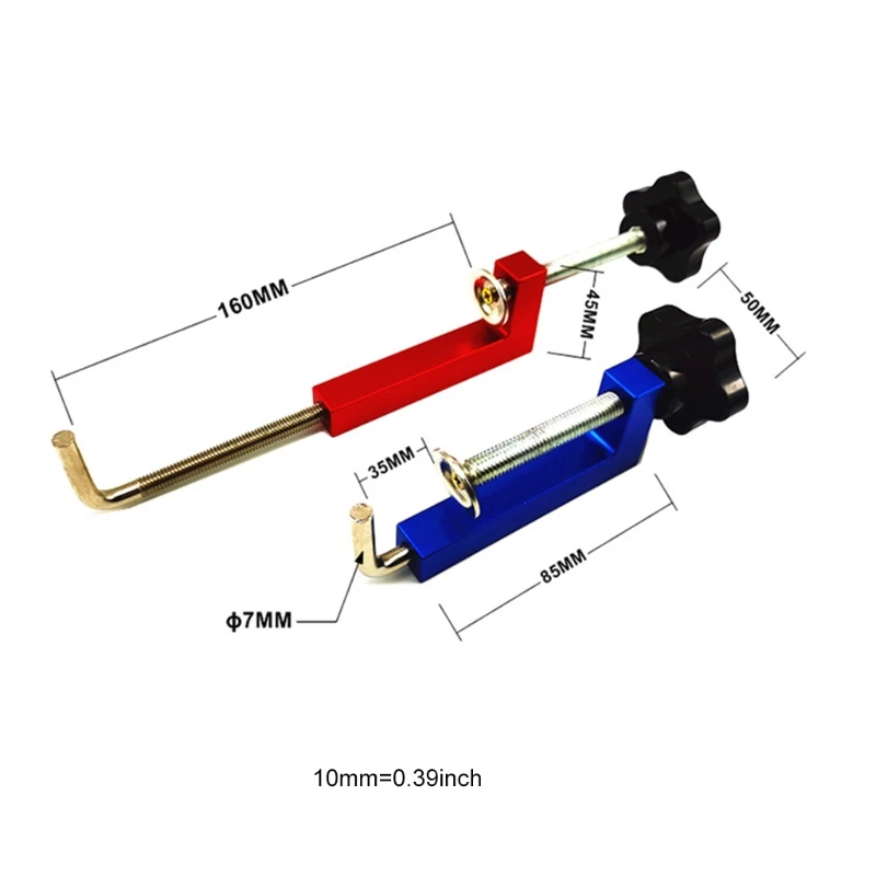 

ose Aluminum Alloy Fence Clamp G Clip Dedicated Fixture Adjustable Frame Fast Fixed Clamp for Woodworking Benches