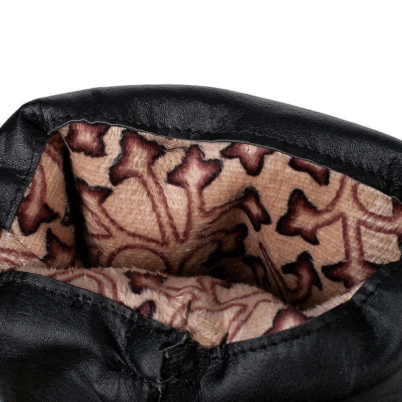 Fashion Zipper Knee High Boots Pu Leather Women Comfortable Flat Heels Long Autumn Winter Ladies Shoes Black White | Обувь