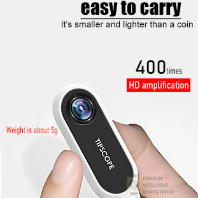 Портативный микроскоп TIPSCOPE 20X 400X Универсальный электронный увеличительное